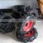 rubber wheel size 4.00-8 with steel rim