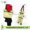 eco recycle bag shopping trolley wheel bag with zipper