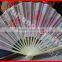 High quality bamboo fabric hand fan