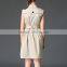 2017 Stylish Cotton Sleeveless School Uniform Design For Girls