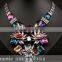 fancy design high end latest ladies beaded necklace