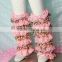 Colorful Baby Lace Ruffle Girls Leg Warmers For Kids Leggings