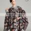 New Brand camouflage color big size pullover Shawl Wrap o collar Fashion Long Womens knitted Capes And Ponchos for Autumn Winter