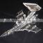 Noble Crystal Model Design Crystal Arab Fighter Aircraft