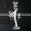 new type crystal candle holder centerpieces inside have small diamond on pillar