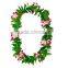Hawaii Flower Necklaces Hula Lei Garland For Party Dance Plumeria Flower Lei Leaf Shape