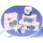 Rewinding and perforating toilet paper machine