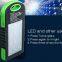 Solar Power Bank Led Waterproof Solar Mobile Phone Charger