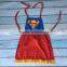 High Quality Baby Girls Printed Waist Cotton Batman Apron Kitchen Cooking Woven Fashion Apron Manufacturer