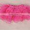 Top fashion baby super fluffy chiffon pettiskirt cheap lovely pettiskirt with many colors