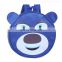 Blue Cute Round Kids Bear Cartoon Shoulder Bag