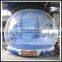 Outdoor Promotional Giant Inflatable Snow Globe Party Event Advertising Ball Human Inside For Taking Photo