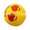 emoji face inflatable beach ball