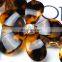 wholesale tortoise shell jewelry,tortoise shell resin flower necklace