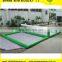 Pool inflatable aqua water volleyball court, inflatable volleyball court for sale