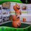 Hot Sale Custom Advertising Inflatable Pumpkin Human Balloon with LED Light, Inflatable Halloween Ornament for Party