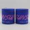 Matte Blue Color PET Plastic 300g 500g Cosmetic Pot Hair Product Cream Jar