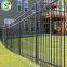 Industrial tubular steel fence hard galvanized steel matting fence