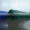 Blue Trailer Cover With Caged Glossy Strengthened Pvc Coated Ripstop Tarpaulin Roll