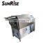 Adjustable speed gas wheat flour roasting machine