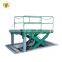 7LSJG Shandong SevenLift small rotating portable steel hydraulic electric rotating stage platform