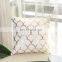 wholesale custom gold pattern velvet throw pillow cover