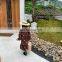 2020 autumn and winter new Korean children's skirt girls plus velvet embroidery light cord velvet dress retro long skirt