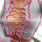 2020 Wholesale Fall Blouse Sexy Corset New Arrival Fashion Long Sleeve Womens Ribbed Tops
