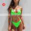 RTS custom Ladies Sexy Bikini One Piece Beachwear women sexy bikini beach wear