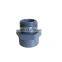 all kinds of ISO4422 PVC pipe fitting grey color