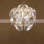 Nordic style living room acrylic chandelier bedroom simple apple shape pendant light