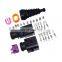 Wideband lambda/AFR sensor Connector Plug Set for VW Audi 3B0973813 1J0973713