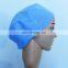 Class 1Hot sale surgical caps hat non woven Non-sterile Bouffant Hair medical Cap for hospital