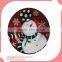 2014 new products porcelain dinner plate plate with Christmas design