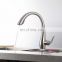 Sink Modern Style Deck Mounted Wash Basin With Kitchen Wave Faucet Automatic Tap Water Sensor