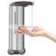 Wholesale Portable Stainless steel Sensor Hands Free Automatic Auto Foam Soap Gel Hand Sanitizer Dispenser