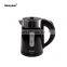 Honeyson double wall quiet electric kettle  new hotel room stainless steel