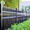 Garden Steel Tubular Fence Modern Construction Steel Fence With Post