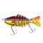Amazon 7-section multi jointed 10cm 15g plastic hard fishing lure for freshwater saltwater fishing