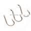 50pcs/box High Carbon Steel Environmental Saltwater Freshwater Fishing Gear Two Extra Barbs Baitholder Fishing Hook