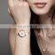 Wholesale SKMEI 1390 Rose Gold Wrist Watch Stainless Steel Band Japan Movt Quartz Women Watches