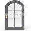 Double Glass Windows Soundproof Aluminum Arched Casement Window