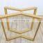 Table Legs Heavy Duty Furniture Office Dinning Desk X Shape Steel Coffee Dining Metal Luxury Gold Modern Table Legs For Table