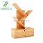 Hot-selling bamboo desktop organizer with drawer desktop with small bookshelves