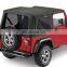 Soft Top With Tinted Windows Without Doors for 97-06 Jeep Wrangler TJ