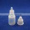 OEM PE clear tamper proof parts of eye drop bottle