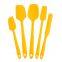 Wholesale Kitchen Accessories 5Pcs Heat Resistant Food Silicone Kitchen Utensils Cooking Spatula Set