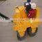 Construction & Real Estate Road Roller FHonda Engine Hand Compact Road Roller/ 2 Ton Vibrarom China Double Drum for Good Price