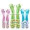 China Manufacturer Latex Household Dishwashing Gloves For Kitchen Cleaning Use Dish Washing Rubber Gloves