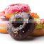 Horizontal form fill and seal flow wrappers bread cake donuts muffins pies sandwiches flow pack machine